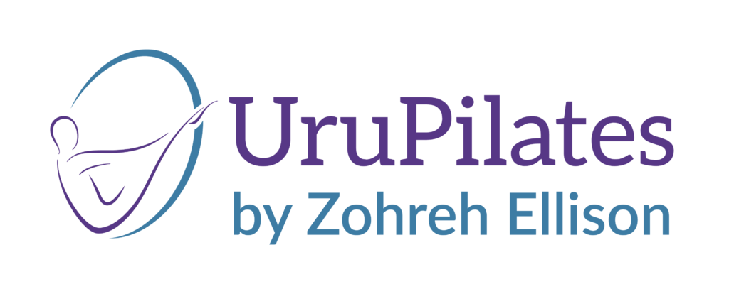 Logotype of UruPilates by Zohreh Ellison.